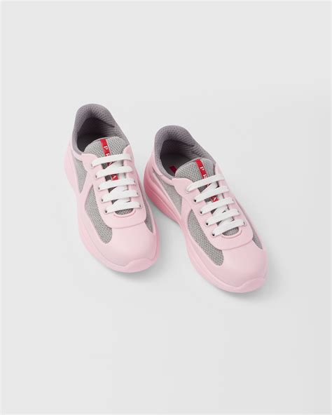 pink prada feather shoes|prada cup sneakers pink.